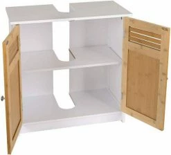 EUGAD Waschbeckenunterschrank Unterschrank Badezimmerschrank Waschtisch Badschrank mit 2 Türen 60x30x60cm aus MDF Weiß+Natur Weiß+Grau, Weiß+Natur 22 EUGAD Waschbeckenunterschrank Unterschrank Badezimmerschrank Waschtisch Badschrank mit 2 Türen 60x30x60cm aus MDF Weiß+Natur Weiß+Grau, Weiß+Natur -EUGAD Verkäufe dc74b7d9 0b78 52d2 b9be bf7faa8d961c