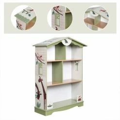 EUGAD Bücherregal, 1-tlg., Kinderregal Aufbewahrungsregal mit 5 Fächern, Zoomotive Spielzeug-Organizer für Kinderzimmer -EUGAD Verkäufe df35ed7b 2b6f 4239 8a73 5f7174af657b