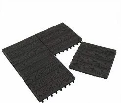 EUGAD WPC-Fliesen, WPC Fliesen Klickfliesen in Holzoptik 22 Stücke für 2m² Hellgrau Anthrazit, Braun, Coffee -EUGAD Verkäufe e0ee1dd2 3184 5398 95f7 d421ad5d2337