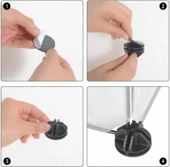 EUGAD Freigehege, Freigehege für Kaninchen Hasen Meerschweinchen Welpenauslauf DIY, 12 Platten 145 x 75 x 46 cm Grau, Schwarz, Transparent, Weiß -EUGAD Verkäufe e199c0b1 febc 41dd 8b8f aafb0a8b98c2