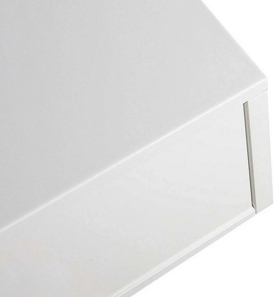 EUGAD Schminktisch, Kosmetiktisch mit 3 Schubladen, Frisiertisch aus MDF und Massivholz, 100x40x79cm, Weiß-Golden 11 EUGAD Schminktisch, Kosmetiktisch mit 3 Schubladen, Frisiertisch aus MDF und Massivholz, 100x40x79cm, Weiß-Golden – Bild 9