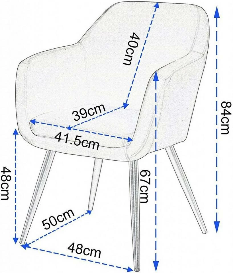 EUGAD Polsterstuhl (1 Stück), Küchenstuhl Samt Stuhl Sessel mit Armlehne, Metallbeine, für Esszimmer Wohnzimmer, Schwarz Dunkelgrau 13 EUGAD Polsterstuhl (1 Stück), Küchenstuhl Samt Stuhl Sessel mit Armlehne, Metallbeine, für Esszimmer Wohnzimmer, Schwarz Dunkelgrau – Bild 11