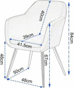 EUGAD Polsterstuhl (1 Stück), Küchenstuhl Samt Stuhl Sessel mit Armlehne, Metallbeine, für Esszimmer Wohnzimmer, Schwarz Dunkelgrau 57 EUGAD Polsterstuhl (1 Stück), Küchenstuhl Samt Stuhl Sessel mit Armlehne, Metallbeine, für Esszimmer Wohnzimmer, Schwarz Dunkelgrau -EUGAD Verkäufe eab27c44 cb01 4eb9 87b8 fe2542dfdfd2
