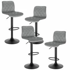 EUGAD Barhocker (2 St), Barhocker Drehstuhl Tresenhocker Barstuhl, Sitzfläche aus Samt mit Rücklehne Höhenverstellbar 23 EUGAD Barhocker (2 St), Barhocker Drehstuhl Tresenhocker Barstuhl, Sitzfläche aus Samt mit Rücklehne Höhenverstellbar -EUGAD Verkäufe ebbc5cb6 0c32 4fff bf2f 84106e19986f