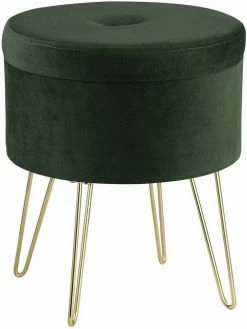 EUGAD Sitzhocker, Samthocker mit Stauraum, rund, mit stabilen goldenen Metallfüßen, Türkis Dunkelgrau, Dunkelgrün, Hellgrau, Rosa, Türkis 63 EUGAD Sitzhocker, Samthocker mit Stauraum, rund, mit stabilen goldenen Metallfüßen, Türkis Dunkelgrau, Dunkelgrün, Hellgrau, Rosa, Türkis -EUGAD Verkäufe ed75f6aa f2e1 5668 bb7c 347a3cb8aac7