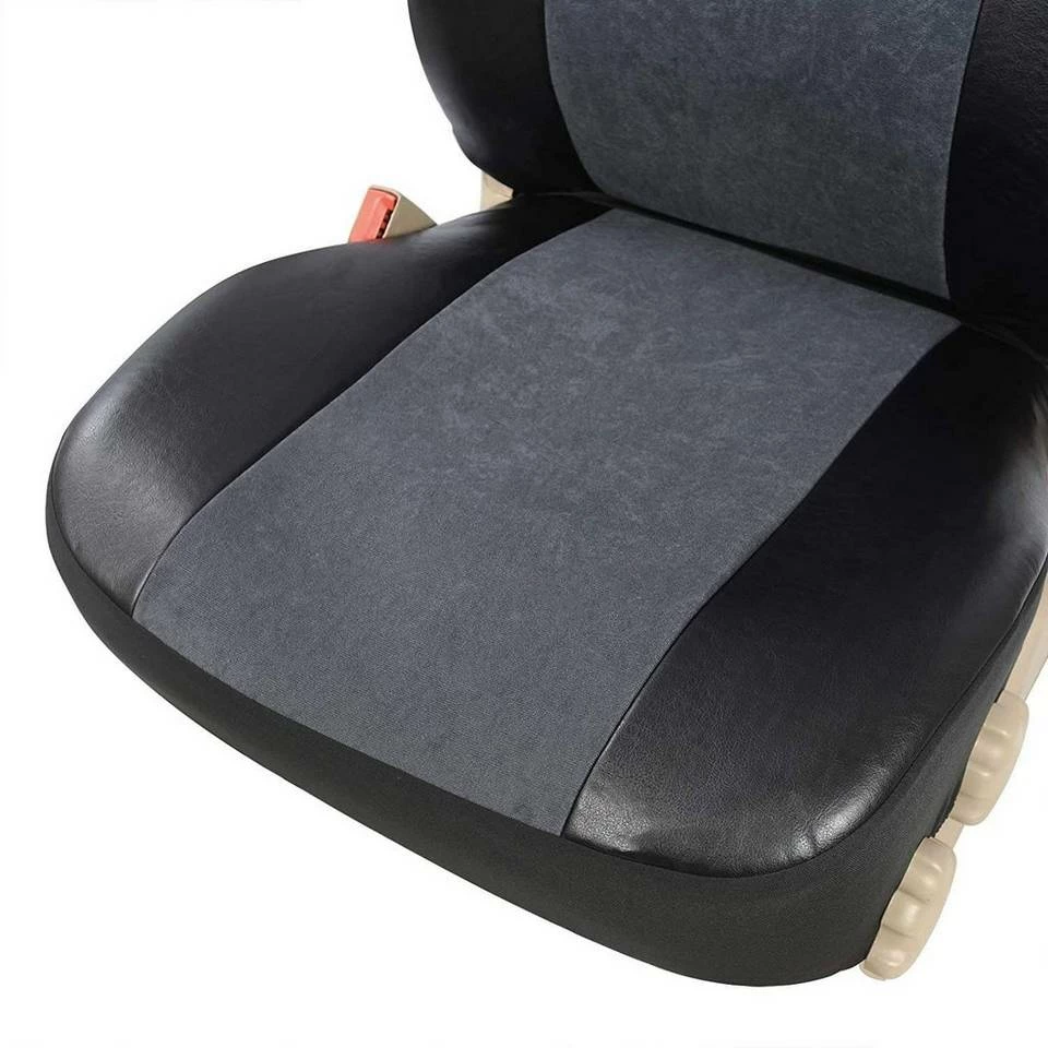 EUGAD Autositzbezug »0001QCZT«, Sitzbezüge Schonbezug Sitzschoner schwarz/grau 5 EUGAD Autositzbezug »0001QCZT«, Sitzbezüge Schonbezug Sitzschoner schwarz/grau – Bild 4