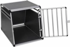 EUGAD Tiertransportbox, Hundetransportbox Alu Hundebox Reisebox Autobox für Husky Samojede Weimaraner Labrador Golden Retriever 90 x 65 x 69 cm XXL Schwarz Grau 24 EUGAD Tiertransportbox, Hundetransportbox Alu Hundebox Reisebox Autobox für Husky Samojede Weimaraner Labrador Golden Retriever 90 x 65 x 69 cm XXL Schwarz Grau -EUGAD Verkäufe ef72c4aa d442 4a0a 9e0f b9fa4a1b83ab