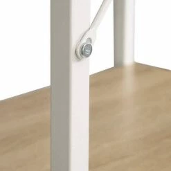 EUGAD Kleiderständer, Garderobenständer mit 2 Ablagen Holz Metall Schwarz-Hell Eiche Schwarz-Vintage, Weiß-Eiche -EUGAD Verkäufe effb5f18 b46e 562a 9267 033df60ab8eb