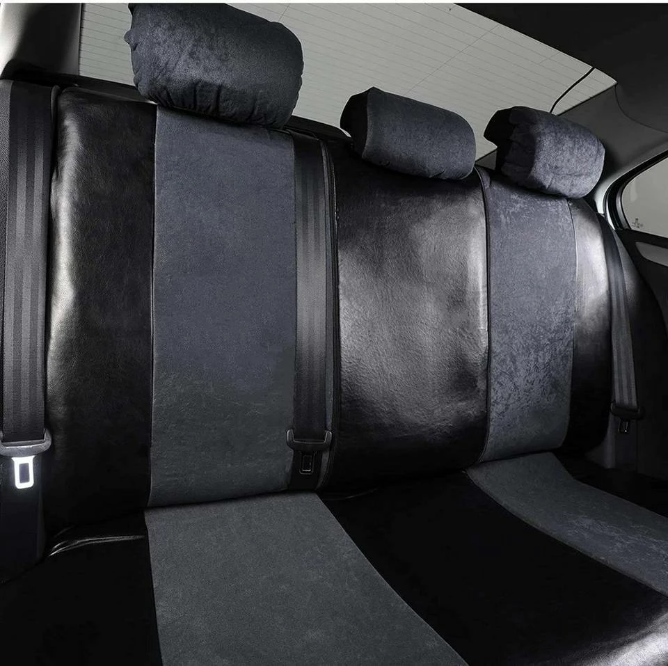 EUGAD Autositzbezug »0001QCZT«, Sitzbezüge Schonbezug Sitzschoner schwarz/grau 6 EUGAD Autositzbezug »0001QCZT«, Sitzbezüge Schonbezug Sitzschoner schwarz/grau – Bild 5