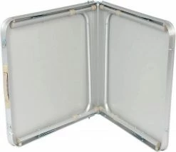 EUGAD Campingtisch, zusammenklappbar Pickniktisch, höhenverstellbar 120x60x55-62-70cm, Tischplatte aus MDF, Grau Eiche, Schwarz, Weiß -EUGAD Verkäufe f1f041f8 a7be 5fb7 8855 fafb77515233