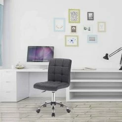 EUGAD Schreibtischstuhl, Bürohocker Schreibtischstuhl Rollhocker drehbar höhenverstellbar Stoffbezug Metall Dunkelgrau, Hellgrau 25 EUGAD Schreibtischstuhl, Bürohocker Schreibtischstuhl Rollhocker drehbar höhenverstellbar Stoffbezug Metall Dunkelgrau, Hellgrau -EUGAD Verkäufe f3423565 62ee 5d07 8684 3d13927b12a7