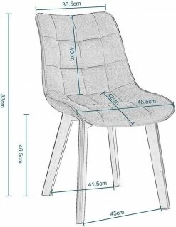 EUGAD Esszimmerstuhl (2 Stück), Wohnzimmerstuhl mit Rückenlehne, Polsterstuhl Küchenstuhl Weich Samt und Holz für ESS- und Wohnzimmer Schwarz Dunkelgrau, Dunkelgrün, Rosa 49 EUGAD Esszimmerstuhl (2 Stück), Wohnzimmerstuhl mit Rückenlehne, Polsterstuhl Küchenstuhl Weich Samt und Holz für ESS- und Wohnzimmer Schwarz Dunkelgrau, Dunkelgrün, Rosa -EUGAD Verkäufe f378791d 80e2 454d b1ba 55264d8978eb