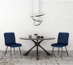 EUGAD Esszimmerstuhl (2 Stück), Polsterstuhl Wohnzimmerstuhl Samtstuhl Sessel mit Rückenlehne, Metallbeine, Sitzfläche aus Samt, Dunkelgrün Blau, Creme, Dunkelgrau, Dunkelgrün, Hellgrau, Rosa -EUGAD Verkäufe f38b07fa 7bbc 5b1f 9072 7e2dca63d840