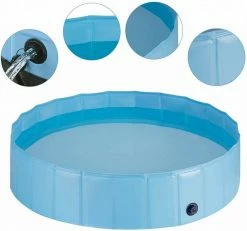 EUGAD Planschbecken, Hundepool Planschbecken für Hunde Katzen blau -EUGAD Verkäufe f4998598 ff77 5b6e bcc2 d6203cf8a31a