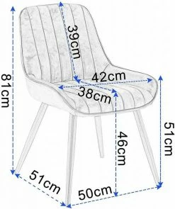 EUGAD Esszimmerstuhl, 4 Stücke Retro Küchenstuhl Sitzfläche aus PU mit Metallbeine Schwarz Braun, Dunkelbraun, Dunkelgrün, Grau 46 EUGAD Esszimmerstuhl, 4 Stücke Retro Küchenstuhl Sitzfläche aus PU mit Metallbeine Schwarz Braun, Dunkelbraun, Dunkelgrün, Grau -EUGAD Verkäufe f4a92ff0 68ab 5d85 8c3f 10122842a6b8