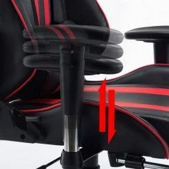 EUGAD Gaming-Stuhl (1 Stück), mit Fußstütze Racing Stuhl Drehstuhl Bürostuhl Schreibtischstuhl PC Stuhl mit Wippfunktion Höhenverstellbar Kunstleder Weiß Grau, Rot, Weiß -EUGAD Verkäufe f5119252 2d1f 493a adec 1dd86165093b