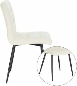 EUGAD Esszimmerstuhl (4 Stück), Polsterstuhl Wohnzimmerstuhl Samtstuhl Sessel mit Rückenlehne, Metallbeine, Sitzfläche aus Samt, Blau Creme, Dunkelgrau, Hellgrau, Rosa 55 EUGAD Esszimmerstuhl (4 Stück), Polsterstuhl Wohnzimmerstuhl Samtstuhl Sessel mit Rückenlehne, Metallbeine, Sitzfläche aus Samt, Blau Creme, Dunkelgrau, Hellgrau, Rosa -EUGAD Verkäufe f52594a0 e5b6 457f 8fcb 25e3af929ca3