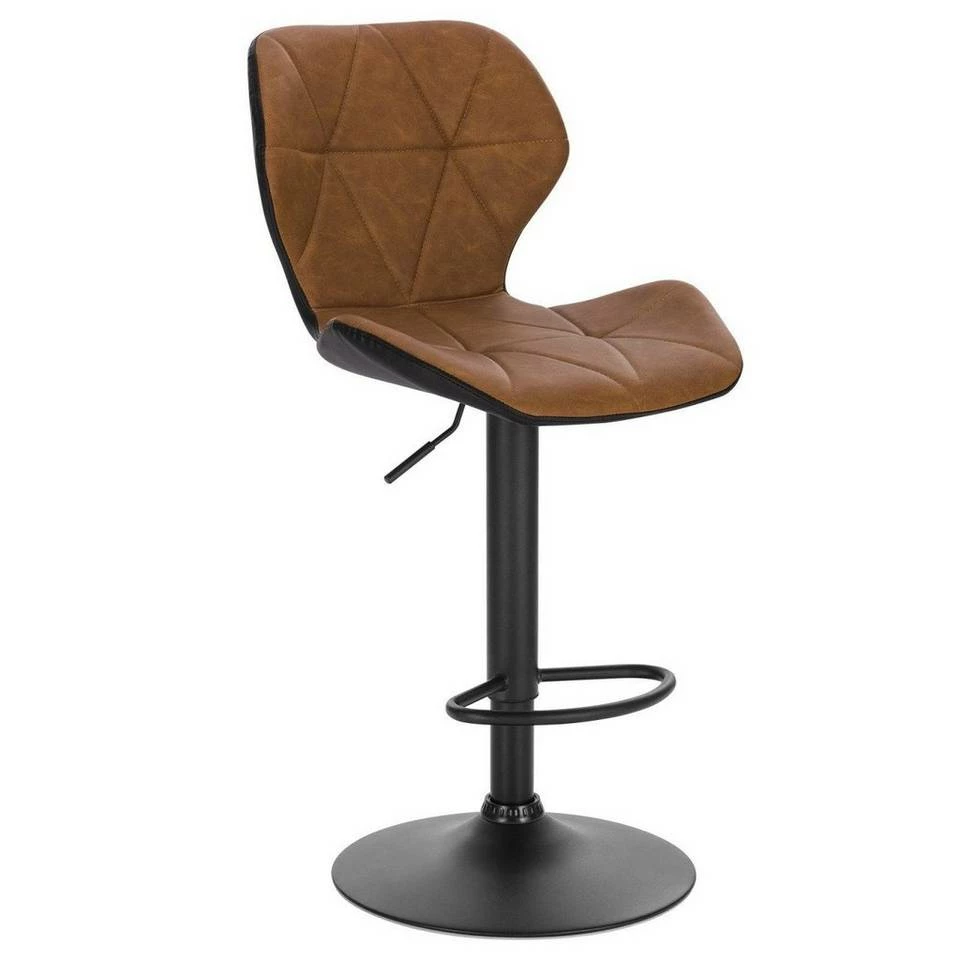 EUGAD Barhocker (2 St), 2er-Set höhenverstellbar und drenbar mit Rückenlehne aus Kunstleder Stahl Grau Anthrazit, Braun, Dunkelbraun 30 EUGAD Barhocker (2 St), 2er-Set höhenverstellbar und drenbar mit Rückenlehne aus Kunstleder Stahl Grau Anthrazit, Braun, Dunkelbraun – Bild 28