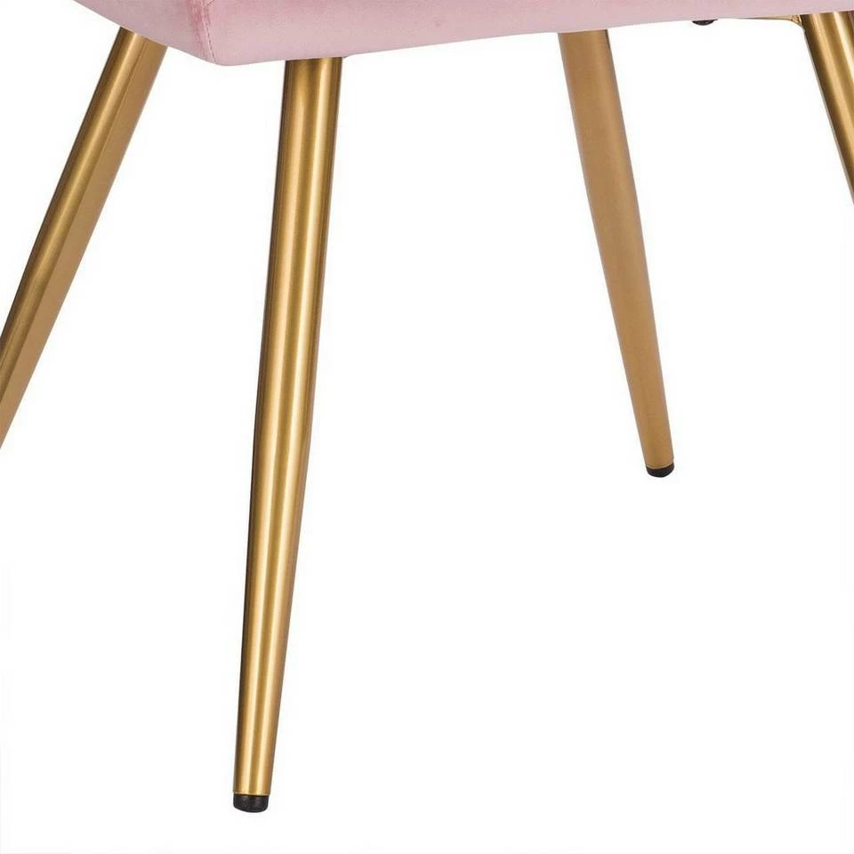 EUGAD Esszimmerstuhl (4 Stück), 4er-Set Esszimmerstuhl Polsterstuhl aus Samt Dunkelgrün Dunkelgrau, Dunkelgrün, Rosa, Schwarz 28 EUGAD Esszimmerstuhl (4 Stück), 4er-Set Esszimmerstuhl Polsterstuhl aus Samt Dunkelgrün Dunkelgrau, Dunkelgrün, Rosa, Schwarz – Bild 26