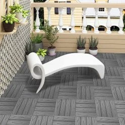 EUGAD WPC-Fliesen, 22 Stück WPC Terrassenfliesen 30x30cm Holzstruktur Coffee Anthrazit, Dunkelgrau, Hellgrau -EUGAD Verkäufe f84d0f52 8593 56a7 98c0 ae8f2239592c
