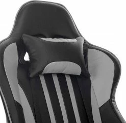 EUGAD Gaming-Stuhl (1 Stück), Racing Stuhl mit Fußstütze Racing Stuhl Drehstuhl Bürostuhl Schreibtischstuhl PC Stuhl mit Wippfunktion Höhenverstellbar Kunstleder Rot Grau, Weiß -EUGAD Verkäufe f9637412 598a 58da ad54 d12b23e6467c