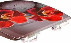 EUGAD WC-Sitz, Toilettendeckel mit Absenkautomatik rote Blume 13 EUGAD WC-Sitz, Toilettendeckel mit Absenkautomatik rote Blume -EUGAD Verkäufe fa0193e9 ca68 55d3 ad5c 128733a3b733