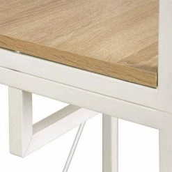 EUGAD Kleiderständer, Garderobenständer mit 2 Ablagen Holz Metall Schwarz-Hell Eiche Schwarz-Vintage, Weiß-Eiche -EUGAD Verkäufe fbfbebad b89d 5a99 a917 25ef806234bb