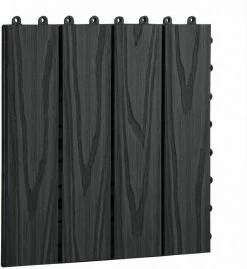 EUGAD WPC-Fliesen, 22 Stück WPC Terrassenfliesen 30x30cm Holzstruktur Coffee Anthrazit, Dunkelgrau, Hellgrau -EUGAD Verkäufe fdb056d9 8d67 5043 804c a6a4a6ae6a95