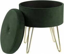 EUGAD Sitzhocker, Samthocker mit Stauraum, rund, mit stabilen goldenen Metallfüßen, Türkis Dunkelgrau, Dunkelgrün, Hellgrau, Rosa, Türkis 59 EUGAD Sitzhocker, Samthocker mit Stauraum, rund, mit stabilen goldenen Metallfüßen, Türkis Dunkelgrau, Dunkelgrün, Hellgrau, Rosa, Türkis -EUGAD Verkäufe fe2a0dc1 dd71 5418 92cf 4d1069cd3bc0