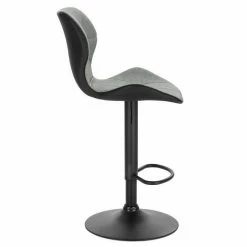 EUGAD Barhocker, 4er-Set mit Rückenlehne aus Kunstleder Metall Braun Anthrazit, Dunkelbraun, Grau -EUGAD Verkäufe ffa7340b a73e 421b 8832 f8d23df524fb